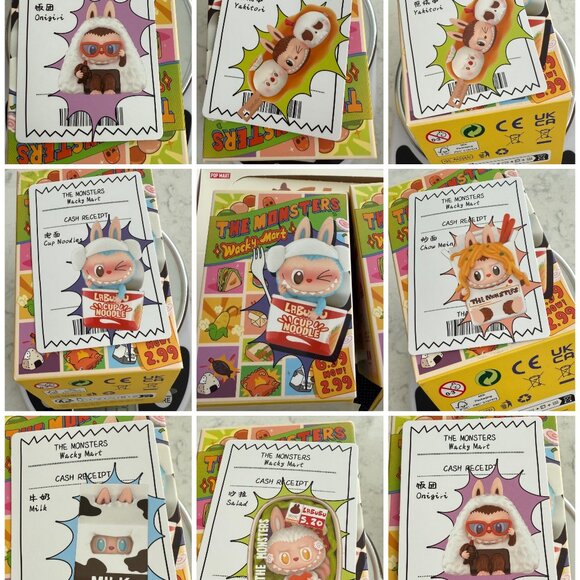 THE MONSTERS Wacky Mart Series Figures Pop Mart Labubu - Picture 1 of 3